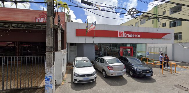 Banco Bradesco Jorge Amado-Usa - Rua Conselheiro Pedro Luiz - Rio Vermelho, Salvador - BA - Banco