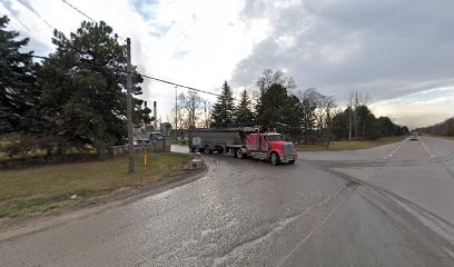 Shared Driveway Carmeuse Lime & Lefarge Stone