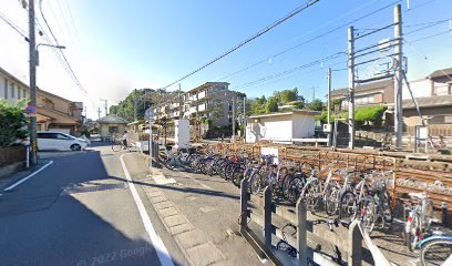 馬道駅駐輪場