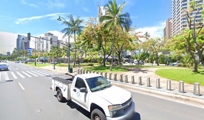 Biki Station 311 - Kalakaua & Waikiki Gateway Park