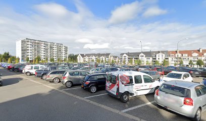 Parkeerplaats carrefour