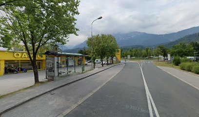 Wattens Bahnhofstraße/Kreisverkehr