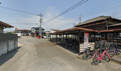 松前駅駐輪場