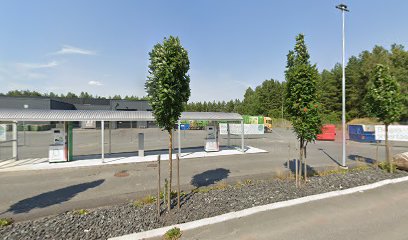 CNG Biogas Tankstation Småländska Bränslen