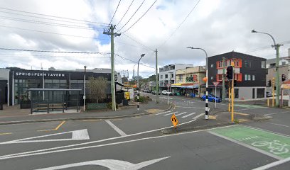 Luxford St at Berhampore Shops (opposite)