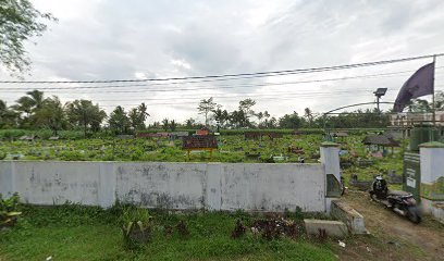 pemakaman umum desa banjarejo pagelaran malang jatim indonesia