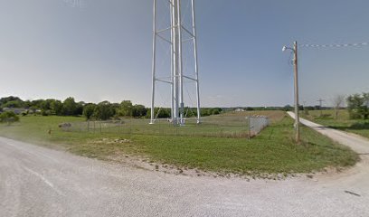 Kingston water tower/Paw Print