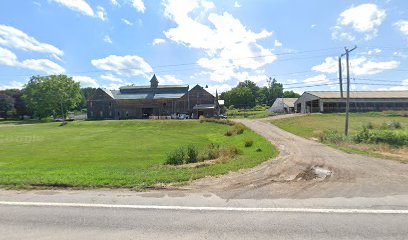 Black and White Farm Barn