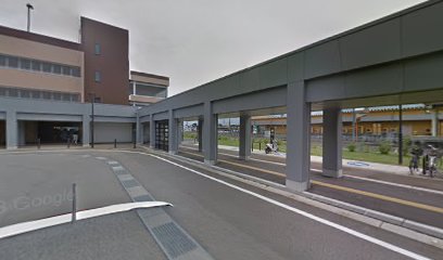 飯山駅 バイク駐輪場