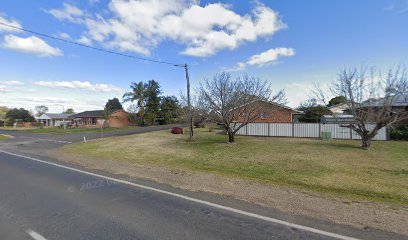 Werris Creek Rd after Satchell St