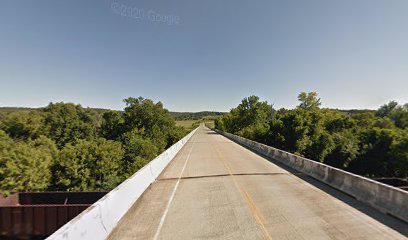 Bridge Over Spring River At Williford Arkansas
