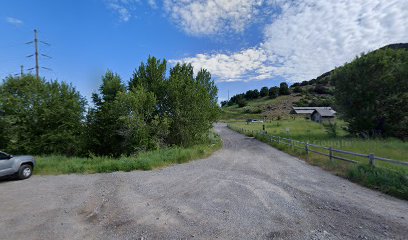 Green canyon bike jumps