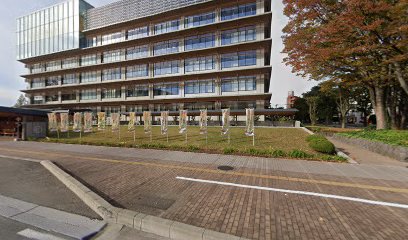 秋田市庁舎 来庁舎用駐輪場