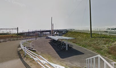 陸前山王駅駐輪場