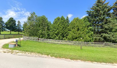 Blue Barn Bed n Bale