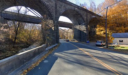 Central Railroad of New Jersey arch bridge