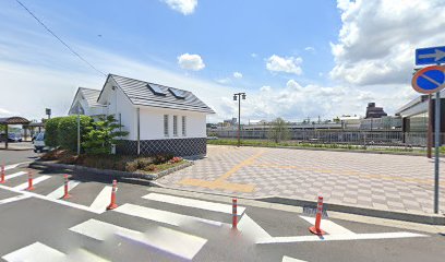 バス発着口(石岡駅バスターミナル)
