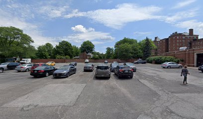 Shaker Square parking lot, NE quadrant