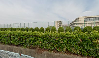 富山県立大門高等学校 テニスコート