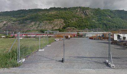Liebherr Lagerplatz Oberwallis (Liebherr-Baumaschinen AG)