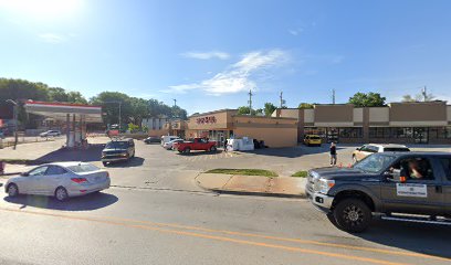 Butt pumps gas station