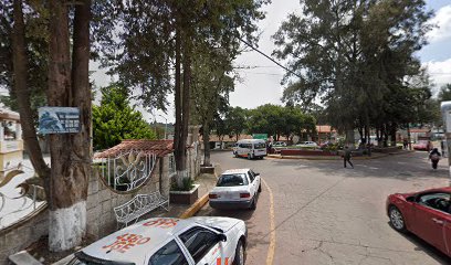 Sitio de taxis Cahuacán, Base Iglesia
