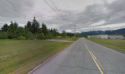 Quatsino Blvd. walking path (goes almost to the soccer fields)