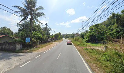 Lorong belakang masjid