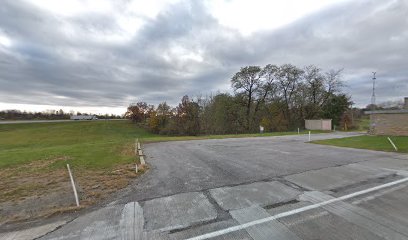 La Porte Toll Plaza Parking Lot