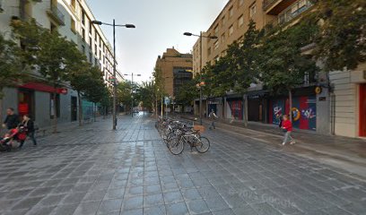 Aparcamiento de bicicletas en Huesca