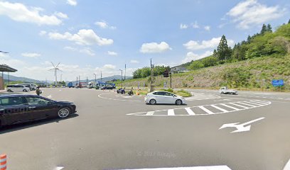 道の駅遠野風の丘 二輪車駐車場