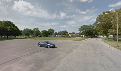 South Bend Indiana Park Parking Lot
