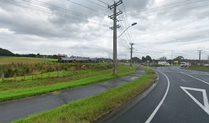 Taupaki Road roundabout