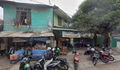 Gojek pick up HALTE SMK KARYAGUNA