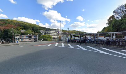 能勢電鉄平野駅自転車駐車場