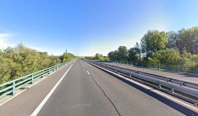 Pont autoroutier de l'A26 sur l'Aube