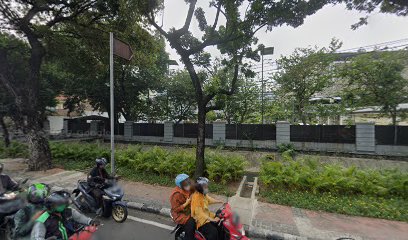 Parkir motor Bank Indonesia