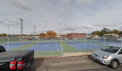 Pirates Tennis Courts at Cyprus High School