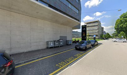 Nets Schweiz AG Besucherparkplätze beim Bahnhof