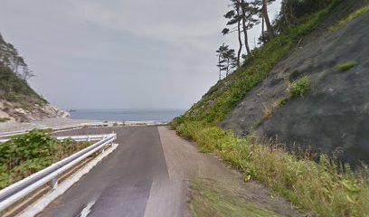 漉磯海岸駐車場