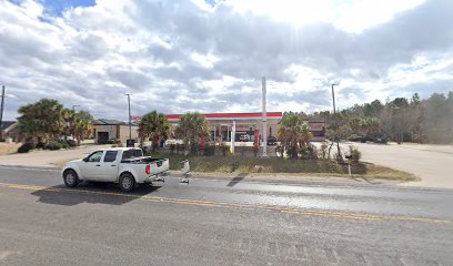 ExxonMobil with a laundromat