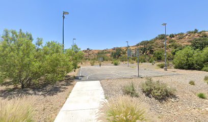 Beautiful basketball court in CSUN