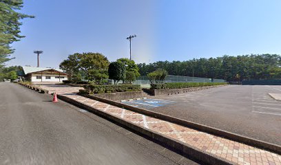 光ヶ丘公園 テニスコート側障がい者駐車場