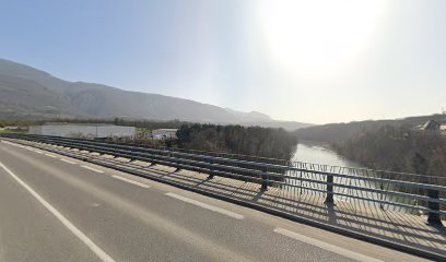 Pont d'Izeron sur l'Isère
