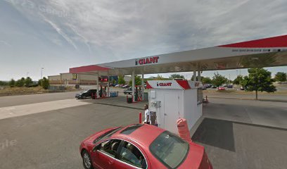 Giant gas station
