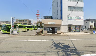 福山大学スクールバス乗降場