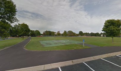 OUTDOOR BASKETBALL COURT HALF COURT