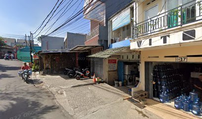 Biru laut Laundry