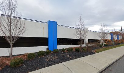 Cuyahoga Falls Blue Parking Deck