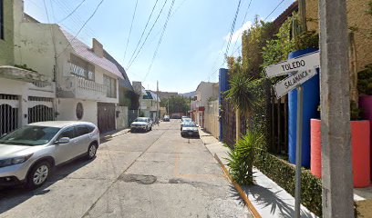 Topografía Azimut 135 de Pachuca